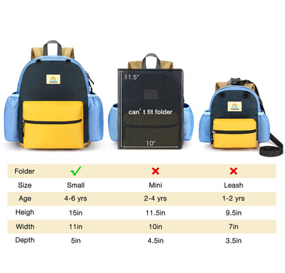 STEAMEDBUN Backpack Leash for Toddlers 1-3: Baby Backpack with Leash for Boys Girls - Anti-Lost Harness for Walking