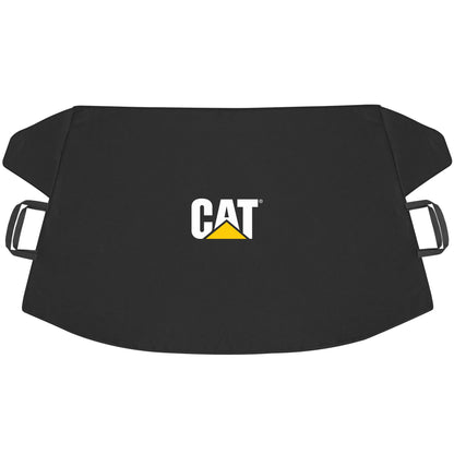 Cat® Windshield Snow Cover, Toughest Car Frost Protector for Ice & Sleet, Weatherproof for Winter, Includes Anti-Theft Straps, Freeze Protector for Auto Car Truck Van SUV, Wide Size 78"x45" inch,Black