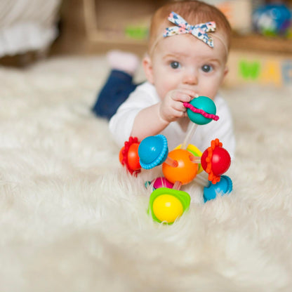 Fat Brain Toys Wimzle, Sensory, Fidget Toys for Toddlers, Babies 6 Months+