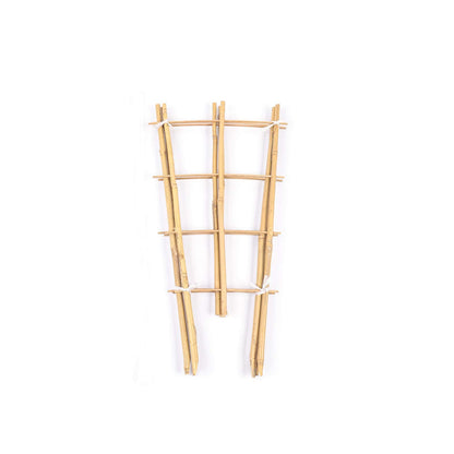 Cambaverd Trellis for Climbing Plants Indoor Outdoor, Natural Bamboo Trellis 24 Inch, 3 Pack Garden Trellis for Potted Plants, Ivy, Monstera, Houseplants