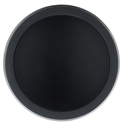 SAFAVIEH Outdoor - Jasper Black Cement Ficonstone Planter Pot Set of 2 with Drainage Hole, Frost Resistant Garden Planters for Patio, Deck, Indoor Outdoor Use (PAT1535A-SET2)