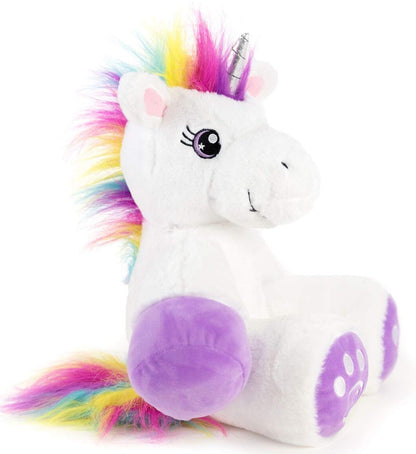 Plushible Poppy The Unicorn Stuffed Animal, 18" Plush Unicorn Toy for Girls & Boys - Machine Washable Plush, Soft Stuffed Animal Toy, Gift's Day Gift for All