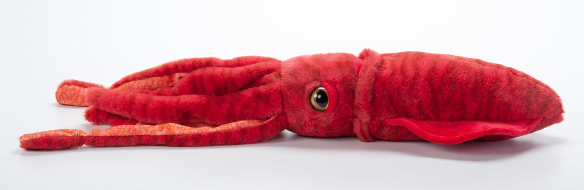 The Petting Zoo Squid Stuffed Animal Plushie, Gifts for Kids, Wild Onez Sealife Animals, Squid Plush Toy 22 inches