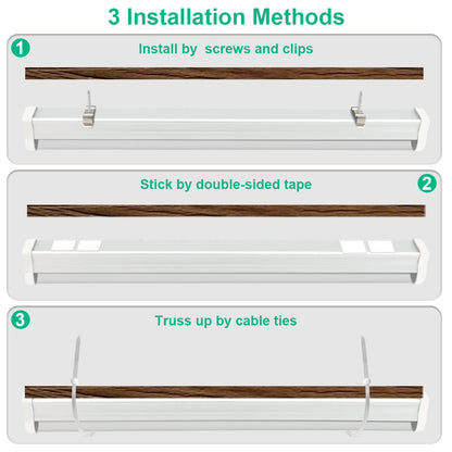 T5 Grow Lights 5000K Full Spectrum,1.4FT (2pcs x 10 Watts) Plant Growing Lamp,End-to-End Connectable Led Light Strips for Indoor Plants Succulents Flowers Growing