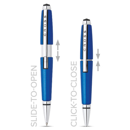 Edge Pen, 0.7mm, MBlue, Black