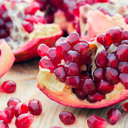 Cold Hardy Pomegranate Tree in Gallon Pot, 20-24 Inches Tall, Live Pomegranate Farfianka Plant, Easy-Care Strong Rooted Plant, Beautiful, Hardy Tree for Outdoor Growing, No Ship to CA,HI,AK