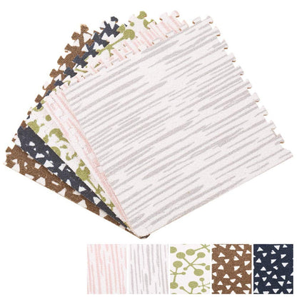 ALGFree Interlocking Floor Tiles Foam Puzzle Mat，1cm Thick Baby Toddler Crawling Mat Play Room Soft Playmats Easy Travel, Free Combination (Color : B, Size : 30x30x1cm-30pcs)