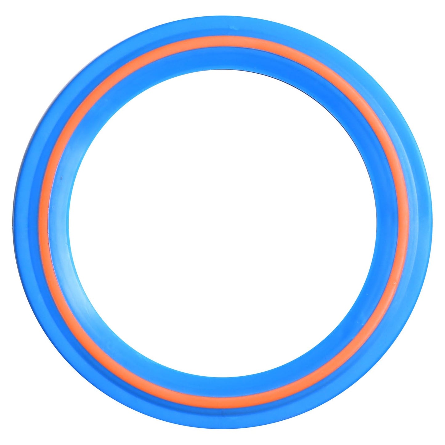 JEEFUD Flying Disc for Kids Adults 11 inch Flying Ring, 3 Pack Beach Backyard Sports Play Soft Discs, Sport Outdoor Toy Gift for 4+ Year Old Boys Girls Family (3PCS (Blue，Pink&Turquoise))