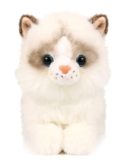 Ice King Bear Little Ragdoll Cat Stuffed Animal Kitten Plush Toy (Lying)