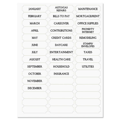 Current The Best Days Bill Paying Organizer Book - 9" x 12” Personal Account Book, Spiral Bound, 14 Storage Pockets, 32 Label Stickers, Monthly Finance & Payment Management Tracker for Home & Office