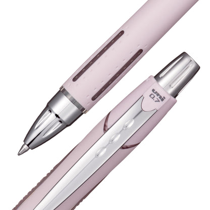Uni-Ball Jetstream RT Ballpoint Pen, Fine Point (0.7mm), Lavender Barrel, Black Ink. 6 Pens
