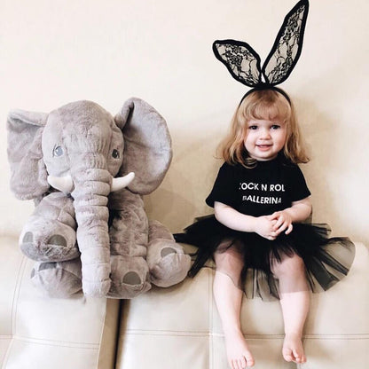Ryttir 31 Inch Fuzzy Large Elephant Stuffed Animal, Soft Stuffed Elephants Plush Toy Newborn Gift, Funny Elephant Gifts for Baby Women Girls Boys