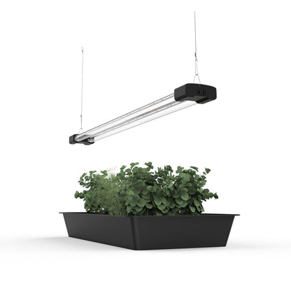 BoostGro 3FT LED Succulent Terrarium Plant Grow Light Linkable Full Spectrum Daylight with Enhanced 660nm Red and 450nm Blue LightTech Indoor Lighting Fixture (3 FT)