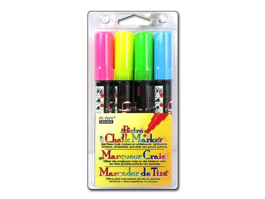 Uchida UCH480.4H Bistro Chalk Marker Set H 4pc Bistro Chalk Marker Set H 4 Piece