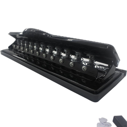 ITSYHPRO Discbound Hole Punch Mushroom Scrapbook Supplies 11 Hole Puncher for Binder Disc Paper Punches Scrapbooking Stuff