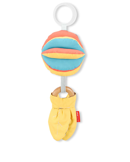 Skip Hop 3-in-1 Baby Activity & Teether Stroller Toy, Montessori Inspired 3-in-1 Stroller Toy