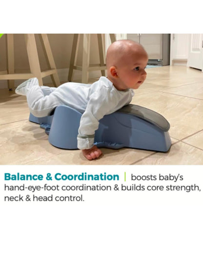 Crawligator Tummy Time Mobility Toy for Infants 4-12 Months (Sand)