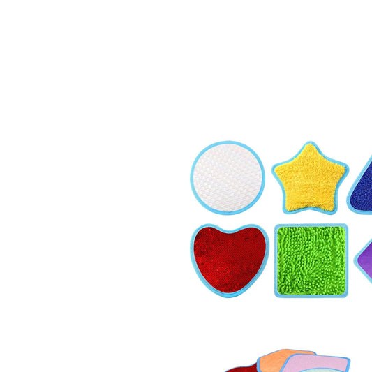 HooBribeau Sensory Mats for Kids: 8 Set Textured Floor Tiles, Tactile Wall Panels, Educational Sensory Mats