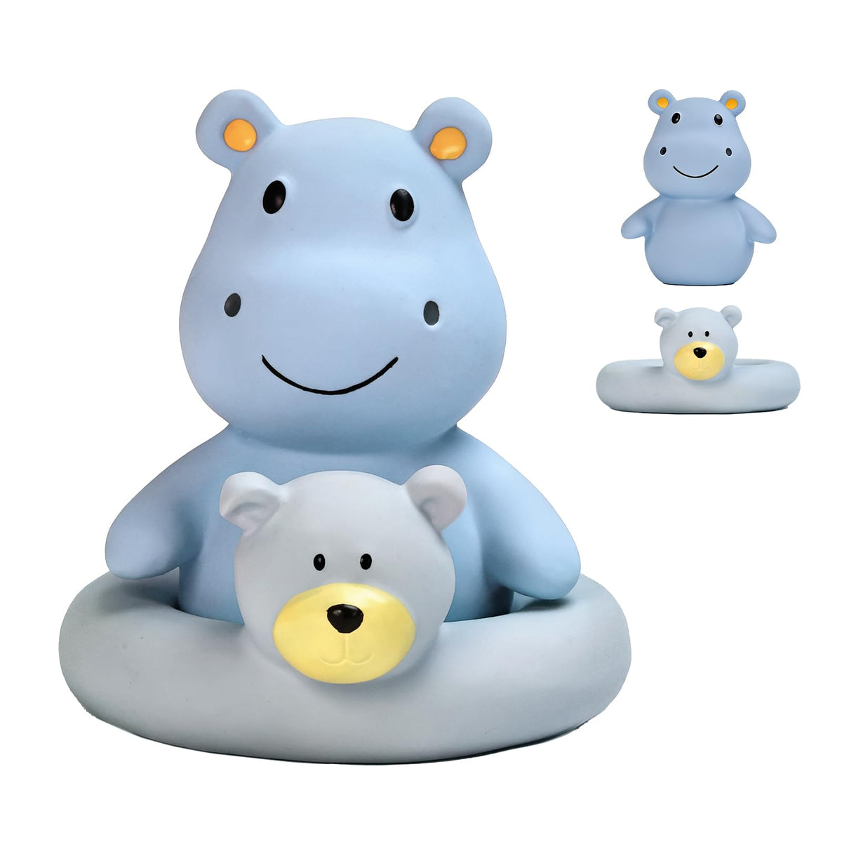Tiny Marvels Baby Bath Toys for 6 Months & Up, Mold Free No Hole Bath Toys, BPA Free Floating Toddler Bath Toys, Safe Kids Bath Toys for Tub & Pool