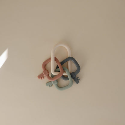 mushie Key Toy | Baby Sensory Toy for 10 Months+