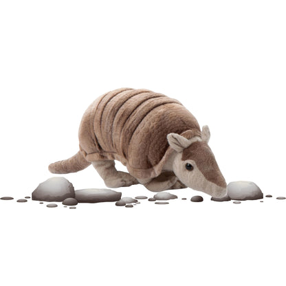 The Petting Zoo Armadillo Stuffed Animal Plushie, Gifts for Kids, Wild Onez Zoo Animals, Zoologee Armadillo Plush Toy 14 inches