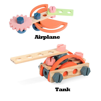 Tool Bench for Kids Toy Play Workbench Wooden Tool Bench Workshop Workbench with Tools Set Wooden Construction Bench Toy for 3 4 5 Year Boys Girls