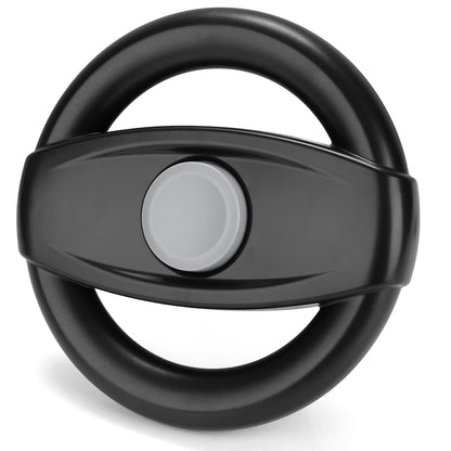 Accmor Stroller Steering Wheel Toy, Simulated Steering Wheel for Stroller Shopping Carts Cart Universal Detachable Pretend Driving Funny Toy Attachment