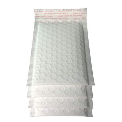 5x7 Inch White Poly Bubble Mailers Padded Envelopes Self-Sealing Shipping Bags 50 Pack