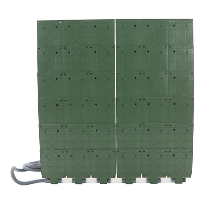 Self Watering Planters Wall Mounted 36 Baskets Automatic Watering System with Timer & Adjustable Drip Irrigation,Wall Planters for Indoor Outdoor Garden