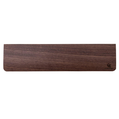 GK GAMAKAY Wooden Wrist Rest Pad, 12.8" Compact Ergonomic Walnut Wood Hand Wrist Rest for 60% 75% Mechanical Keyboard, Non-Slip Palm Pad for Comfortable Typing and Playing (for 75%)