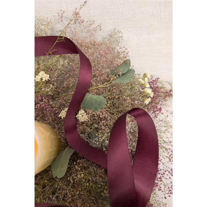 Pearly Dried Flower Centerpiece, Handmade Everlasting Floral Arrangement with Sweet Annie and Eucalyptus, 16 Inch Round Botanical Decor for Table, Mantel or Wall