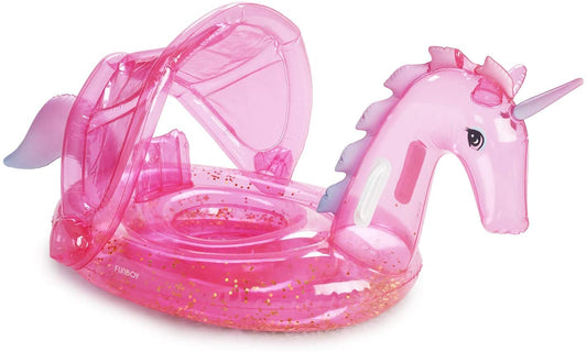 FUNBOY BB Glitter Inflatable Baby Float Funbaby Unicorn Large
