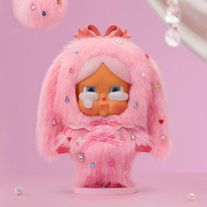 POP MART MEGA Crybaby 400% Crying in Pink 27.6cm/ 10.87inches Figurine, Toys for Mordern Home Décor, Collectible Art Toy