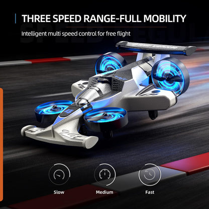 Xelabrion Remote Control Airplane Car Toys for Kids Ages 4-6-8-10-12, 2-in-1 Foam RC Plane Car Jet Mini Drone, Racing Car Stunt Plane Toys for Kids Boys Beginners 4 5 6 7 8 9 Year Indoor Outdoor Play