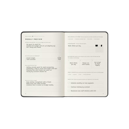Full Focus Gray Linen Planner by Michael Hyatt - The #1 Daily Planner to Increase Focus, Eliminate Overwhelm, and Achieve Your Biggest Goals - Hardcover