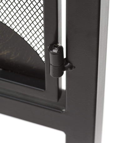 Plow & Hearth Arched Tree of Life Garden Gate | Laser-Cut Design | Metal | Black/Bronze Finish | Versatile | 36" W x 1¼"D x 36" H | Latch Closure