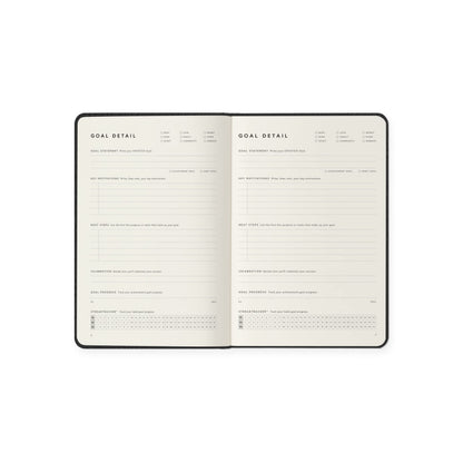 Full Focus Leather Planner by Michael Hyatt - The #1 Daily Planner to Set Annual Goals, Increase Focus, Eliminate Overwhelm, and Achieve Your Biggest Goals - Hardcover (Black)