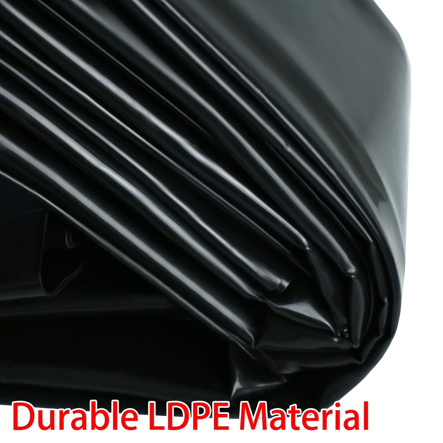Goldshire 20 Mil LDPE Pond Liner for Fish Ponds, Water Features, Fountains, Waterfall and Water Garden (7 x 10FT)