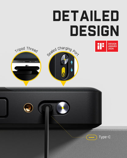 Fanttik A10 Apex 3-in-1 Digital Laser Tape Measure with HD Color Display, 165Ft Rechargeable Laser Measurement & 32Ft Green Cross Line Laser & 9.8Ft Tape, 6 Units, for Distance/Area/Volume/Leveling