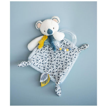 Doudou et Compagnie - Rattle Soft Toy - Yoca The Koala - Educational Toy - Gift Box - 22 cm - Gift Idea for Birth Girl and Boy - Guaranteed Soft Toy Lost - DC3666