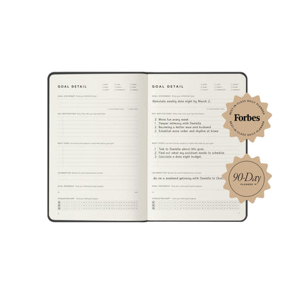 Full Focus Latte Linen Planner by Michael Hyatt - The #1 Daily Planner to Set Annual Goals, Increase Focus, Eliminate Overwhelm, and Achieve Your Biggest Goals - Hardcover