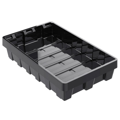 Gardzen 10 Pack Seed Trays, Reusable Plant Grow Trays, Ideal for Seed Starting, Microgreens, Indoor Gardening, and Greenhouse Plant Nurseries - No Drain Holes, 14.5"x9"