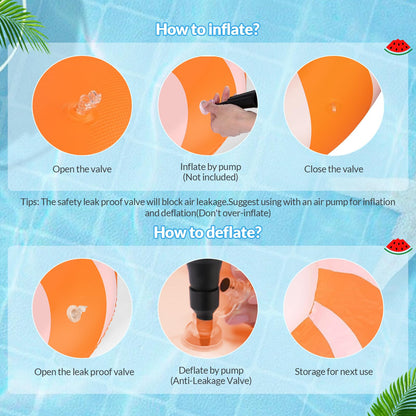 Bestrip Pool Floats Adult Size for Kids Age 8-12 Adults Inflatable Floats Swimming Ring Toys Beach Pool Party Lake Use