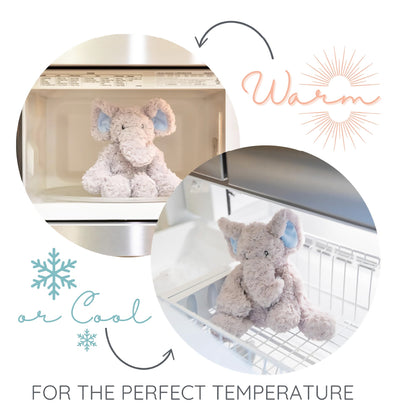 Sheep - Microwavable & Weighted Plush Stuffed Animal - Heated Plushie for Warmth - Cute, Soft, Cozy Toy for Adults & Children (Boys, Girls, & Toddlers) by Warm Pals