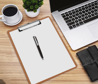 Clipboard, HERKKA 15 Pack Hardboard Office Clipboards Standard A4 Letter Size Clipboard with Low Profile Clip, Size 12.5 x 9 Inch