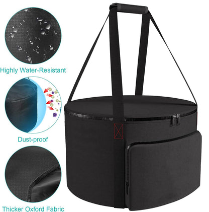 Carrying Bag for Outland Firebowl 823 Outdoor Portable Propane Fire Pit Carrying Bag for Firebowl 870 Water-Resistant 19 Inch Gas Fire Pit Carry Bag for Outland Fire Bowl 893
