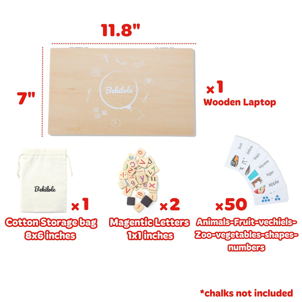 Montessori Toys 11.8" Laptop Preschool Learning Activities 3 Year Old Boy Gift, Pretend Play Toddlers Birthday Gift ,Learning and Educational Toys for 3 4 5 6 7 8 Year Old Kids