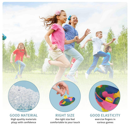 6in1 Bounce Bowls Ball Fidget Toy for Kids & Adults Spinning Stress Relief, Pop Up Outdoor Game Sports Fingertip Toy for School, Birthday Party Favors, Goodie Bag Fillers for Boys and Girls