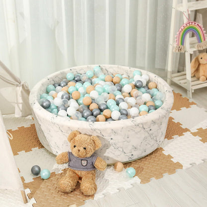 STARBOLO Ball Pit Balls for Toddlerss- 100 Pieces Crush Proof Plastic Toy Balls for Toddler Ball Pit, Ball Pit Play Tent, Baby Pool Water Toys, Kiddie Pool, Party Decoration, Photo Props