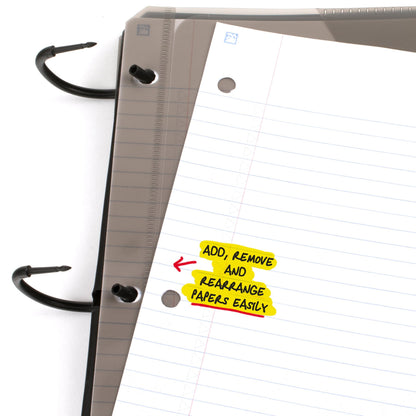 Five Star Flex Refillable Notebook + Study App, College Ruled Paper and 1 Inch TechLock Ring Binder with Pockets, Tabs and Dividers, 200 Sheet Capacity, Seaglass Green (293280AQ8)